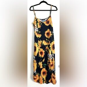 💥Moving sale💥 Sunflower maxi dress